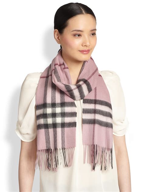 pink plaid burberry scarf|authentic Burberry plaid scarf.